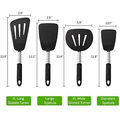 Kitchen Spatula Utensils Extra Large Cooking Utensils 4 Pieces Cooking Spatulas Set